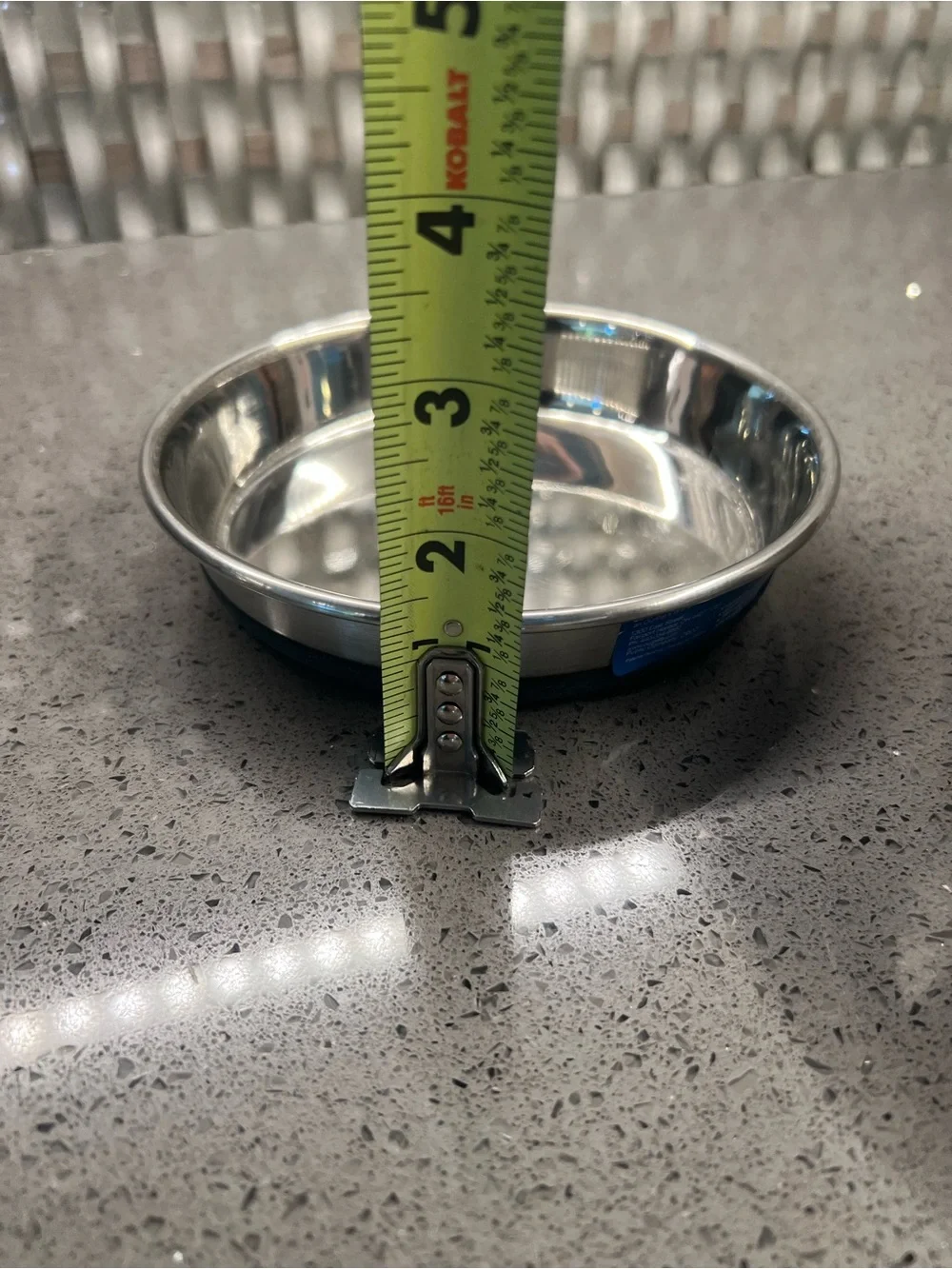 New! Set of two Durapet Stainless Steel Pet Bowls - Silver